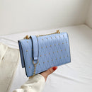 Rhombus Pattern Gold Detail Shoulder Bag CS Accessory Partners