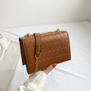 Rhombus Pattern Gold Detail Shoulder Bag CS Accessory Partners