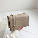 Rhombus Pattern Gold Detail Shoulder Bag CS Accessory Partners