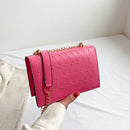 Rhombus Pattern Gold Detail Shoulder Bag CS Accessory Partners