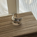 Sterling Silver Wide Cuff CS Accessory Partners