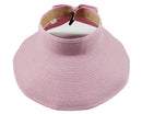 Roll Up Straw Hat Visor CS Accessory Partners