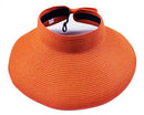 Roll Up Straw Hat Visor CS Accessory Partners