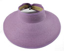 Roll Up Straw Hat Visor CS Accessory Partners