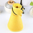 Roll Up Straw Hat Visor CS Accessory Partners