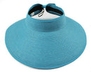 Roll Up Straw Hat Visor CS Accessory Partners