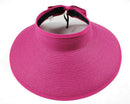 Roll Up Straw Hat Visor CS Accessory Partners