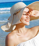 Foldable Wide Brim Hat With Bow CS Accessory Partners