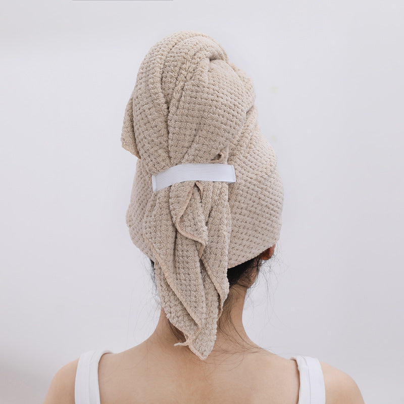 Coral Fleece Hair Towel 23 x 39-Inch CS Accessory Partners
