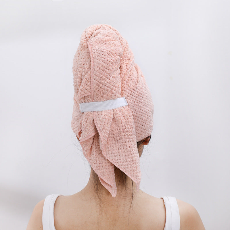 Coral Fleece Hair Towel 23 x 39-Inch CS Accessory Partners