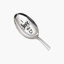 I Love You and Love You More Spoon Set Browze